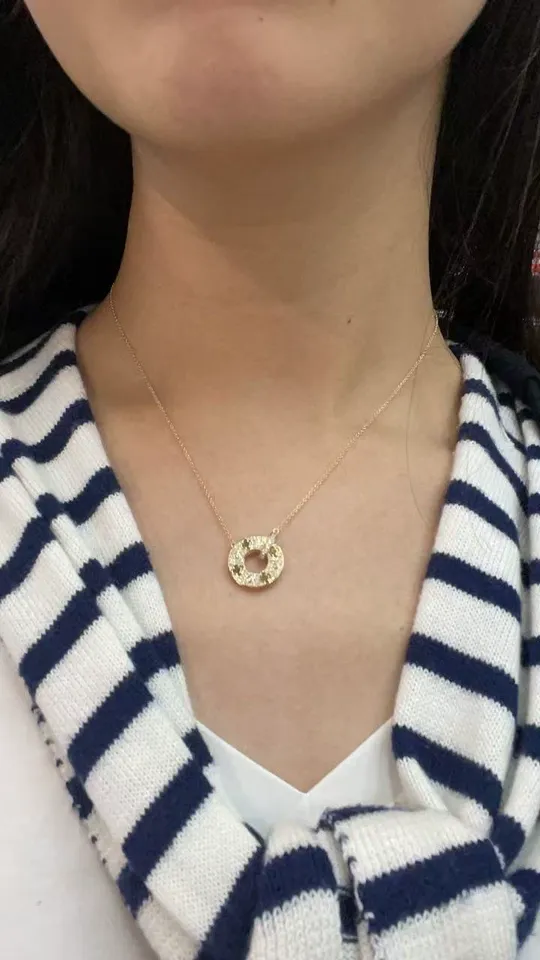 Customer photo 2 from a Kingdom Necklace Clover Reversible review