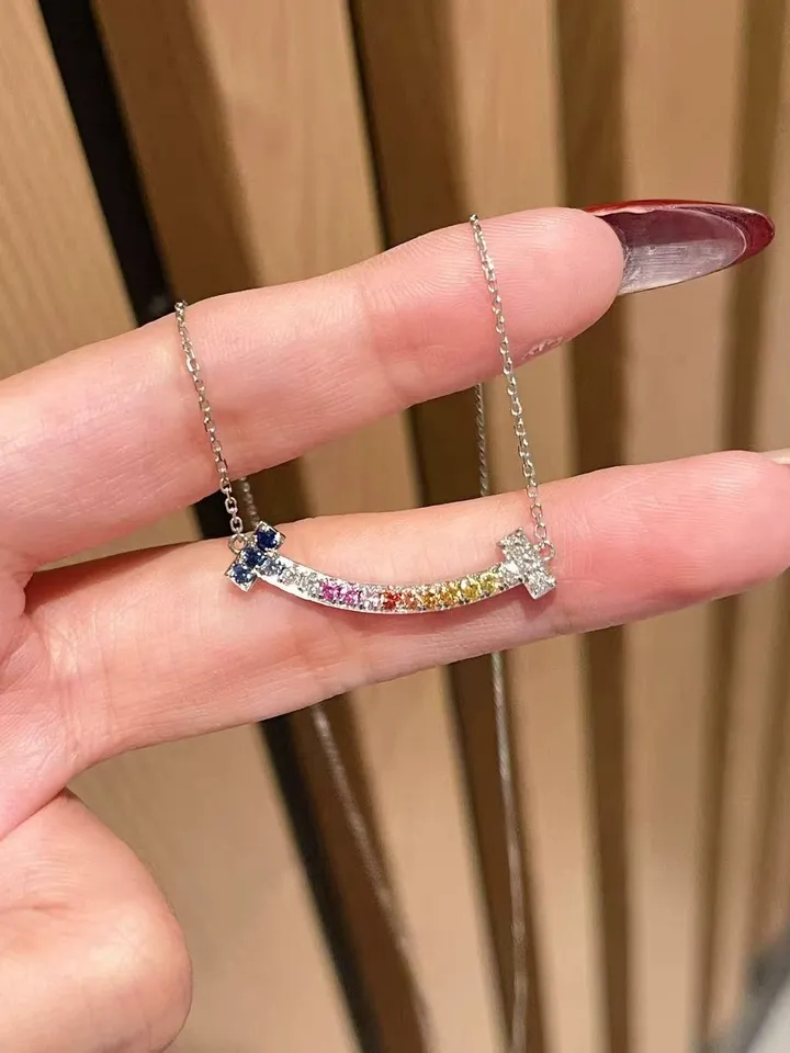 Customer photo 1 from a Kingdom Necklace Rainbow Smile review